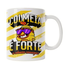 Caneca Natan por ai - Colmeia é forte