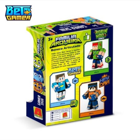 (image for) Boneco articulado Beto Gamer 25cm