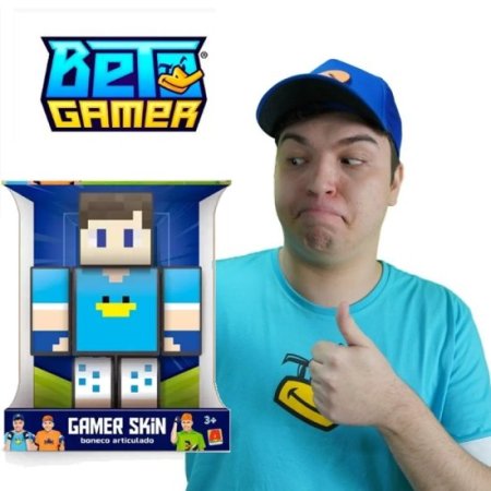 (image for) Boneco articulado Beto Gamer 25cm